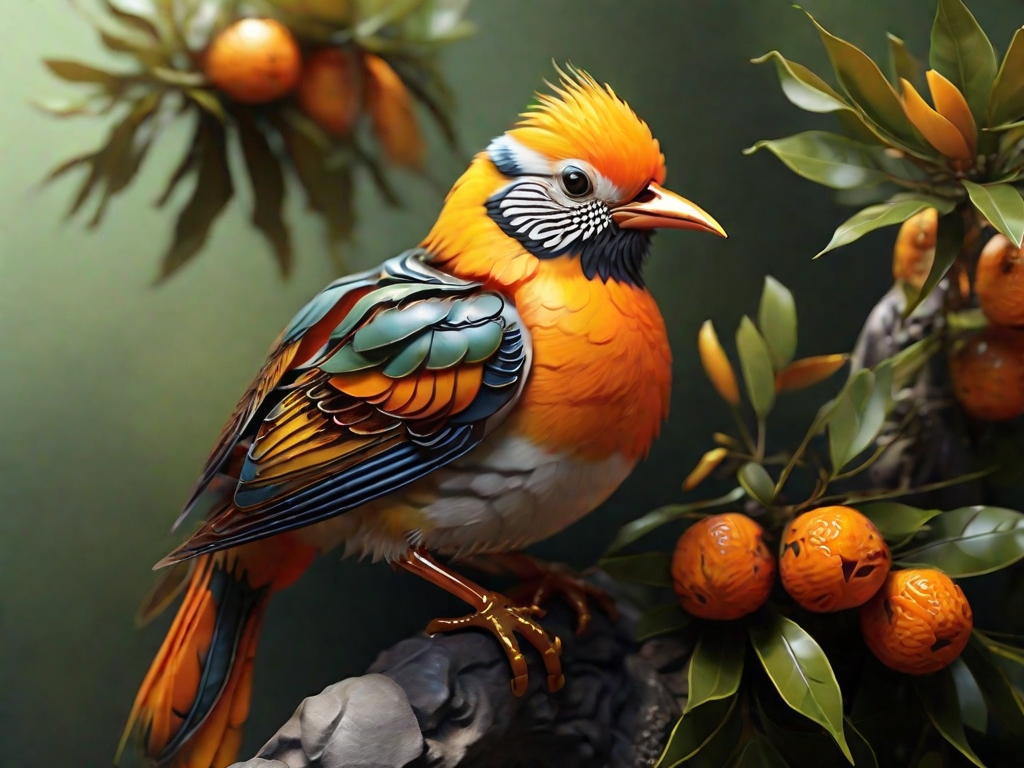 pássaro mandarim