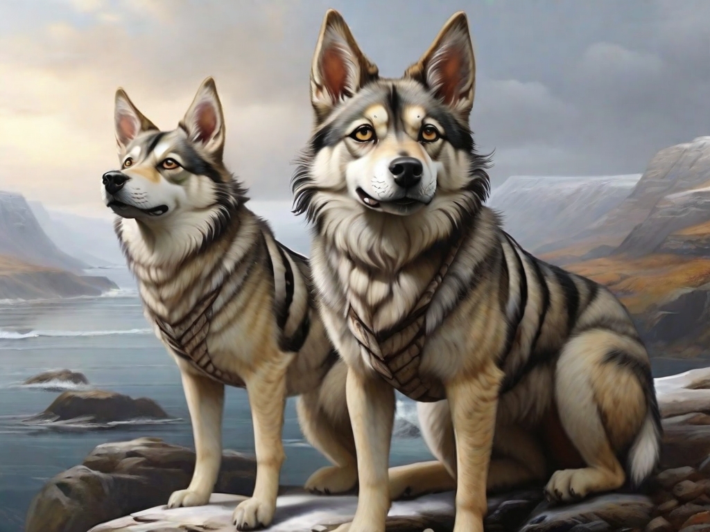 dogs Northern Inuit