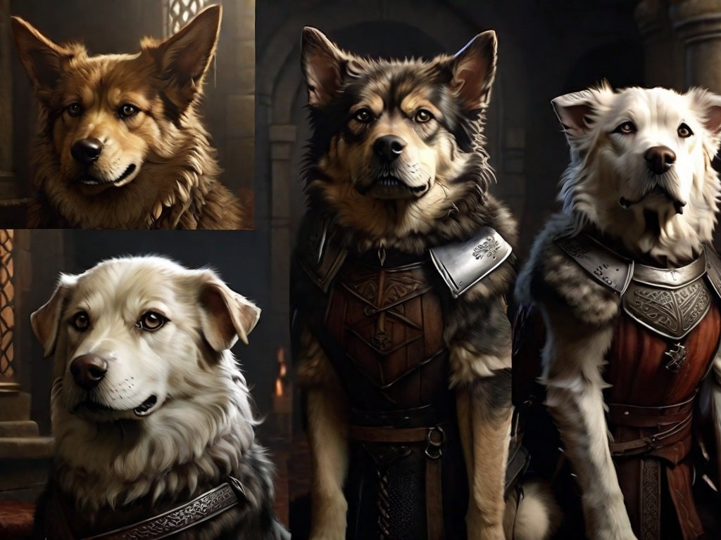 cachorros da série game of thrones