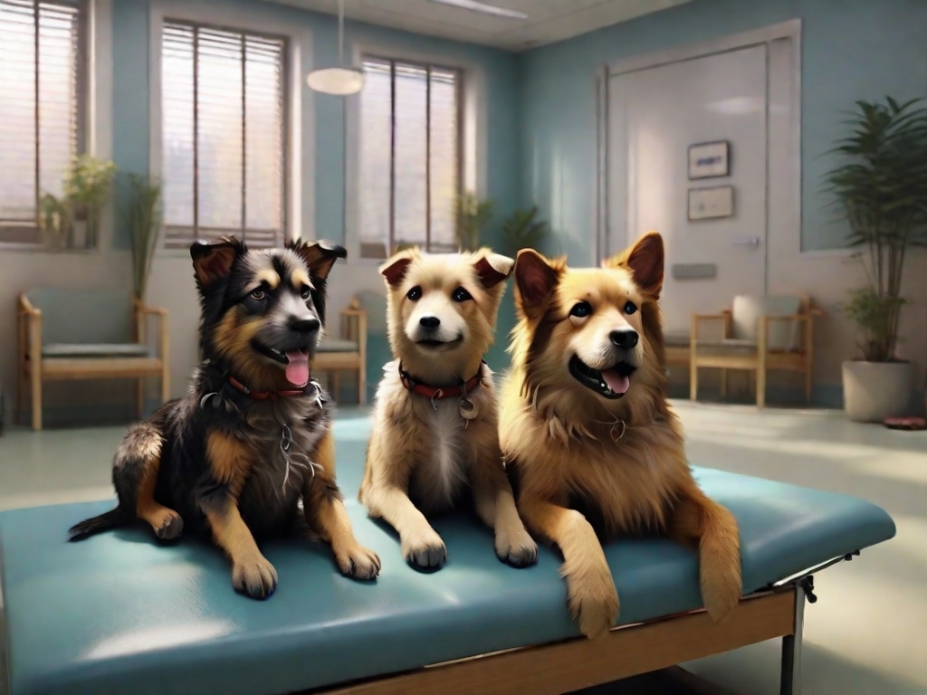 cachorros na terapia